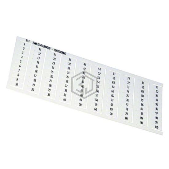 1SNK155012R0000 - TE Connectivity ENTRELEC - Terminal Blocks - Accessories - Marker Strips