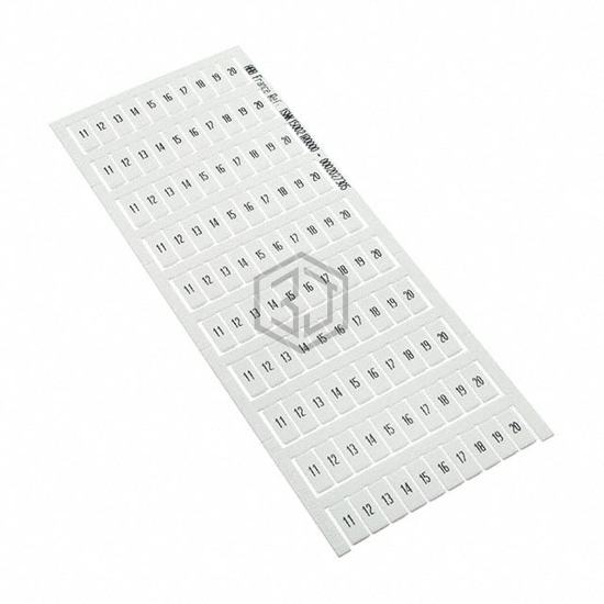 1SNK150021R0000 - TE Connectivity ENTRELEC - Terminal Blocks - Accessories - Marker Strips