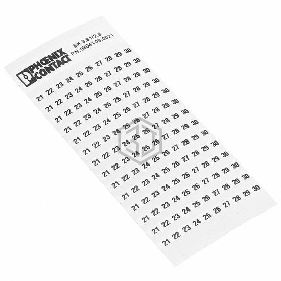 0804073:0021 - Phoenix Contact - Terminal Blocks - Accessories - Marker Strips