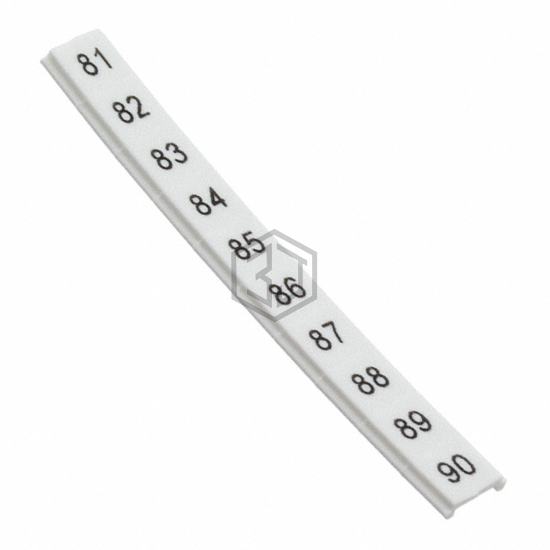 0808697:0081 - Phoenix Contact - Terminal Blocks - Accessories - Marker Strips