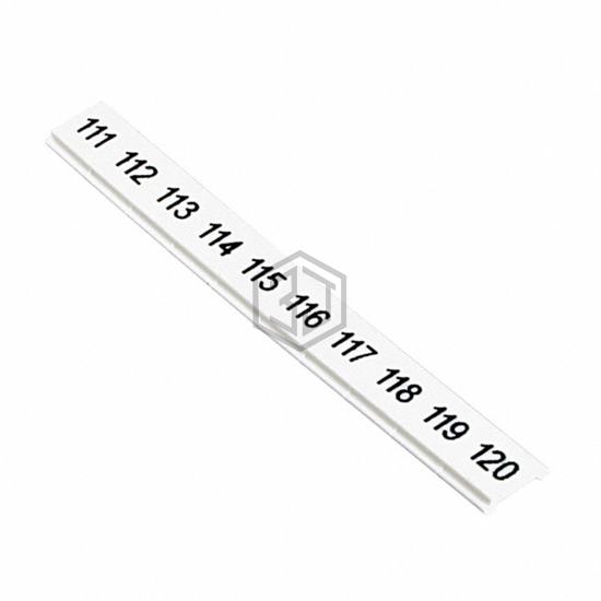0808671:0111 - Phoenix Contact - Terminal Blocks - Accessories - Marker Strips