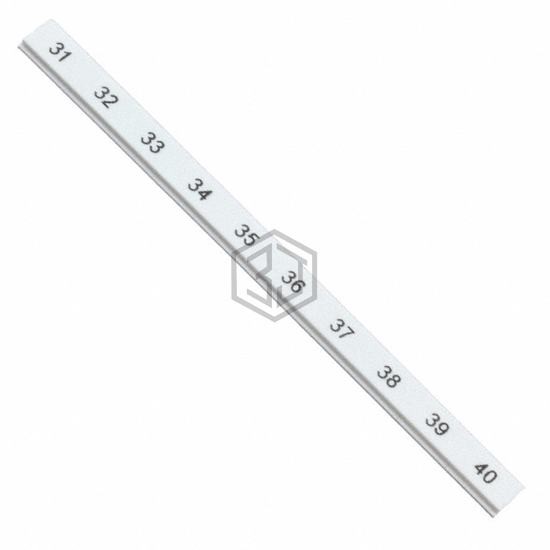 0808804:0031 - Phoenix Contact - Terminal Blocks - Accessories - Marker Strips