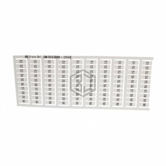 1SNK150161R0000 - TE Connectivity ENTRELEC - Terminal Blocks - Accessories - Marker Strips