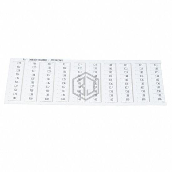 1SNK150142R0000 - TE Connectivity ENTRELEC - Terminal Blocks - Accessories - Marker Strips