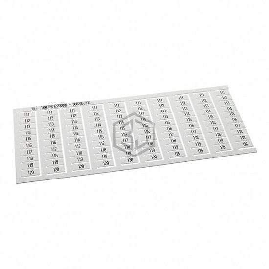 1SNK150122R0000 - TE Connectivity ENTRELEC - Terminal Blocks - Accessories - Marker Strips