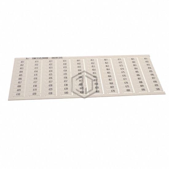 1SNK155052R0000 - TE Connectivity ENTRELEC - Terminal Blocks - Accessories - Marker Strips