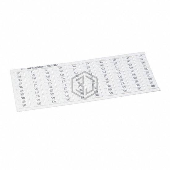1SNK155062R0000 - TE Connectivity ENTRELEC - Terminal Blocks - Accessories - Marker Strips