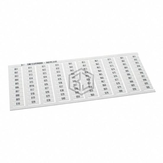 1SNK155091R0000 - TE Connectivity ENTRELEC - Terminal Blocks - Accessories - Marker Strips