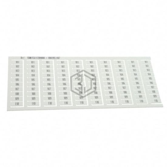 1SNK150112R0000 - TE Connectivity ENTRELEC - Terminal Blocks - Accessories - Marker Strips