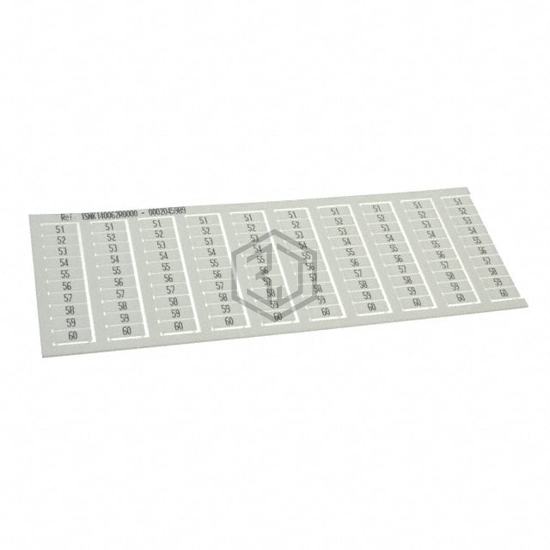 1SNK140062R0000 - TE Connectivity ENTRELEC - Terminal Blocks - Accessories - Marker Strips