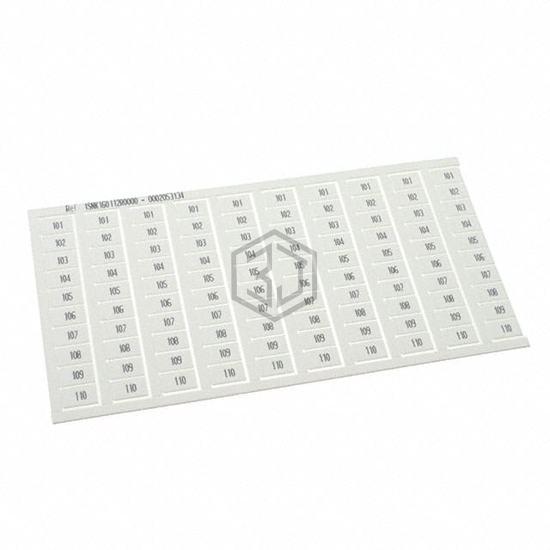 1SNK160112R0000 - TE Connectivity ENTRELEC - Terminal Blocks - Accessories - Marker Strips