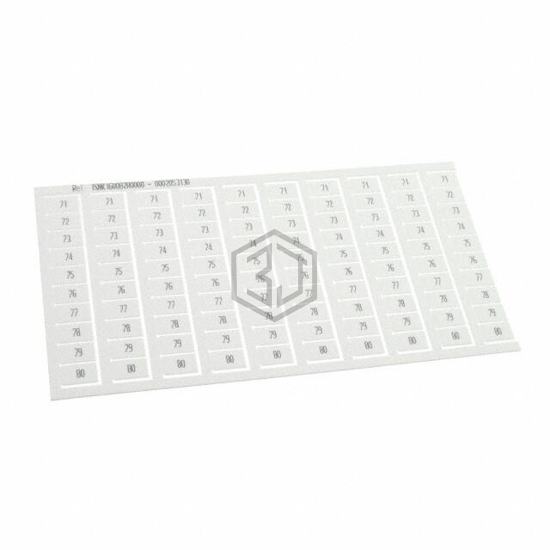 1SNK160082R0000 - TE Connectivity ENTRELEC - Terminal Blocks - Accessories - Marker Strips