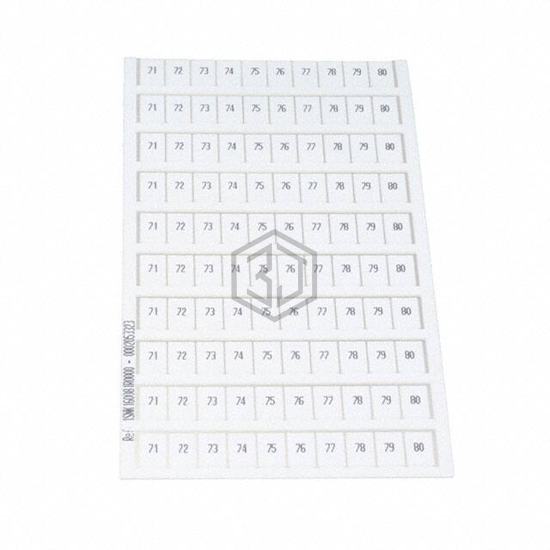 1SNK160081R0000 - TE Connectivity ENTRELEC - Terminal Blocks - Accessories - Marker Strips