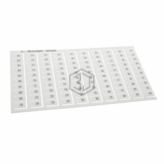 1SNK165042R0000 - TE Connectivity ENTRELEC - Terminal Blocks - Accessories - Marker Strips