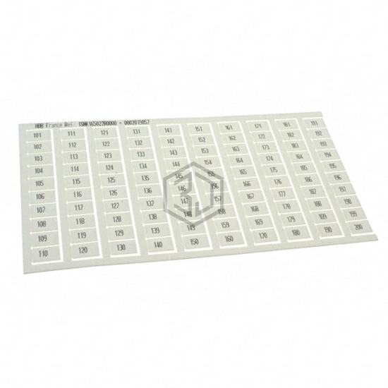 1SNK165022R0000 - TE Connectivity ENTRELEC - Terminal Blocks - Accessories - Marker Strips