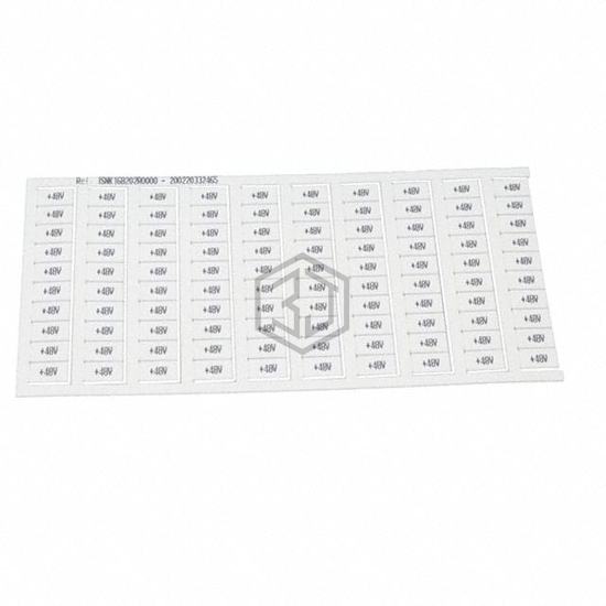 1SNK168202R0000 - TE Connectivity ENTRELEC - Terminal Blocks - Accessories - Marker Strips