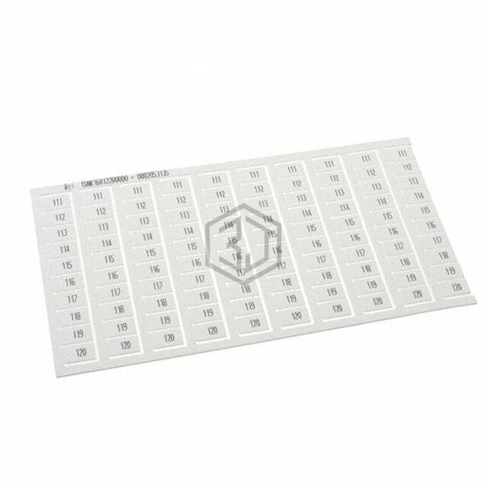 1SNK160122R0000 - TE Connectivity ENTRELEC - Terminal Blocks - Accessories - Marker Strips