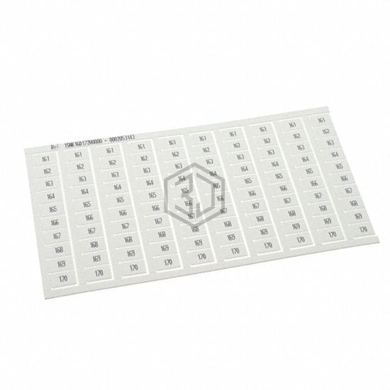 1SNK160172R0000 - TE Connectivity ENTRELEC - Terminal Blocks - Accessories - Marker Strips