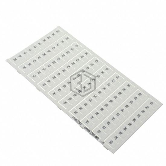 1SNK160201R0000 - TE Connectivity ENTRELEC - Terminal Blocks - Accessories - Marker Strips