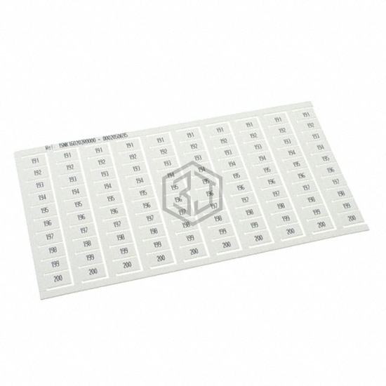 1SNK160202R0000 - TE Connectivity ENTRELEC - Terminal Blocks - Accessories - Marker Strips