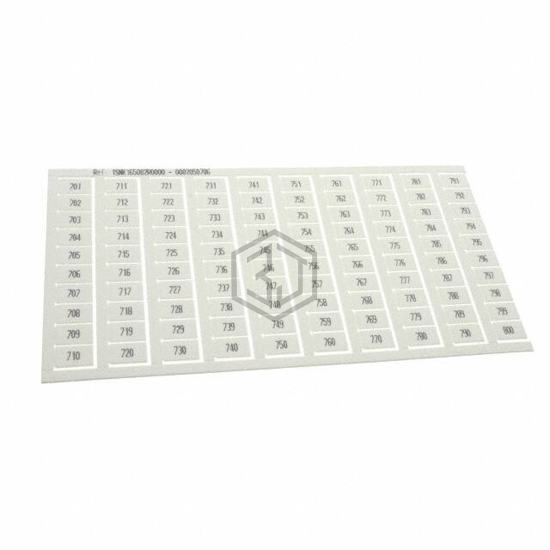 1SNK165082R0000 - TE Connectivity ENTRELEC - Terminal Blocks - Accessories - Marker Strips