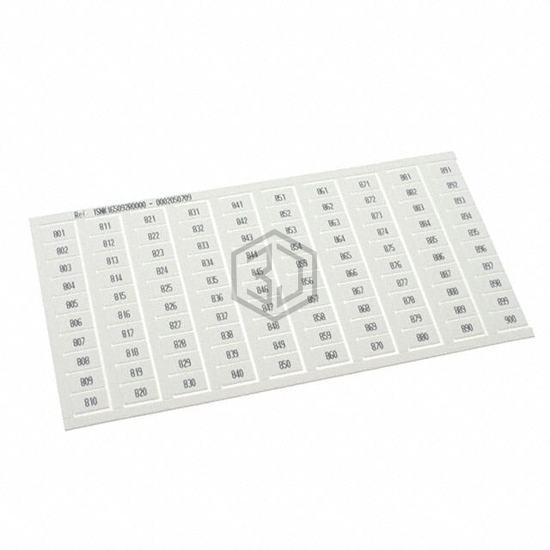 1SNK165092R0000 - TE Connectivity ENTRELEC - Terminal Blocks - Accessories - Marker Strips