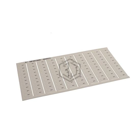 1SNK166071R0000 - TE Connectivity ENTRELEC - Terminal Blocks - Accessories - Marker Strips