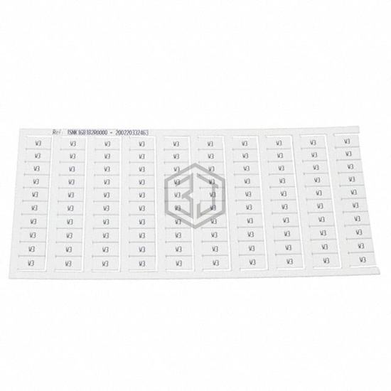 1SNK168182R0000 - TE Connectivity ENTRELEC - Terminal Blocks - Accessories - Marker Strips