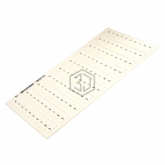1SNK160092R0000 - TE Connectivity ENTRELEC - Terminal Blocks - Accessories - Marker Strips