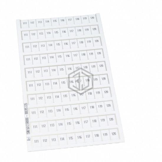 1SNK160121R0000 - TE Connectivity ENTRELEC - Terminal Blocks - Accessories - Marker Strips