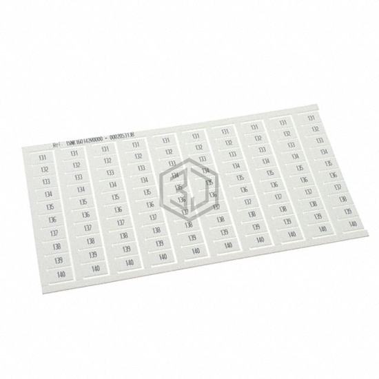1SNK160142R0000 - TE Connectivity ENTRELEC - Terminal Blocks - Accessories - Marker Strips