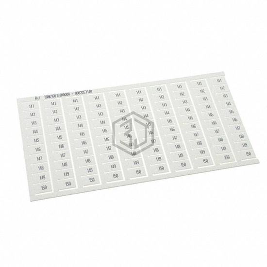 1SNK160152R0000 - TE Connectivity ENTRELEC - Terminal Blocks - Accessories - Marker Strips