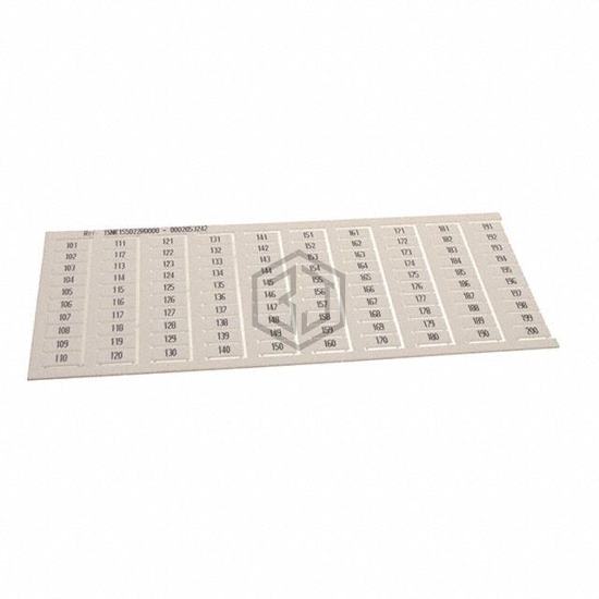 1SNK155022R0000 - TE Connectivity ENTRELEC - Terminal Blocks - Accessories - Marker Strips