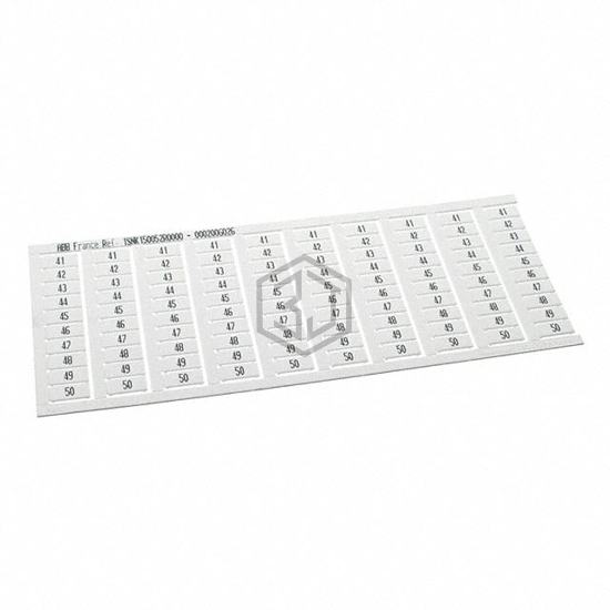 1SNK150052R0000 - TE Connectivity ENTRELEC - Terminal Blocks - Accessories - Marker Strips