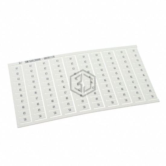1SNK160052R0000 - TE Connectivity ENTRELEC - Terminal Blocks - Accessories - Marker Strips