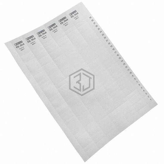0808257 - Phoenix Contact - Terminal Blocks - Accessories - Marker Strips