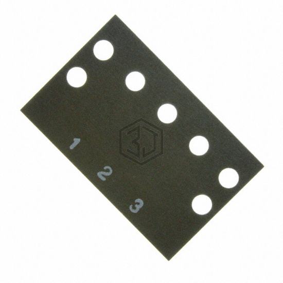 MS-3-140-Y - Cinch Connectivity Solutions - Terminal Blocks - Accessories - Marker Strips