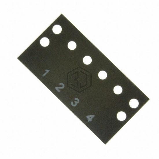 MS-4-140-Y - Cinch Connectivity Solutions - Terminal Blocks - Accessories - Marker Strips