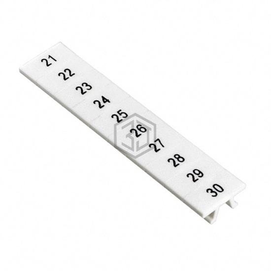 0809858:0021 - Phoenix Contact - Terminal Blocks - Accessories - Marker Strips