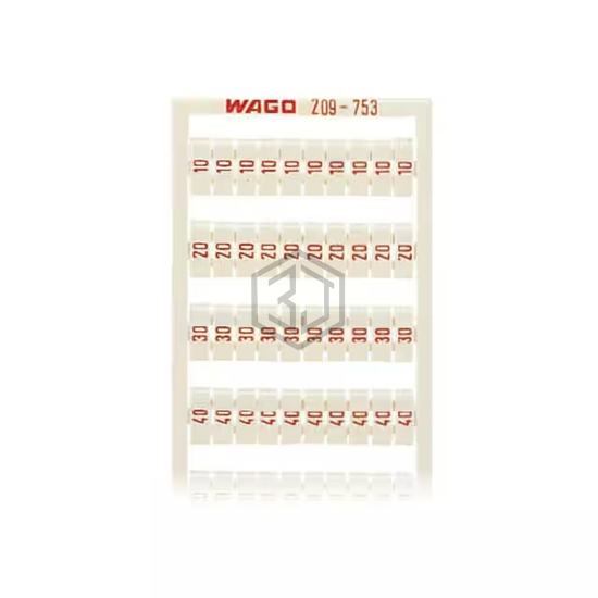 209-753 - WAGO Corporation - Terminal Blocks - Accessories - Marker Strips