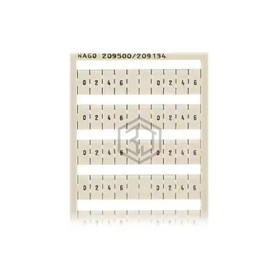 209-500/209-134 - WAGO Corporation - Terminal Blocks - Accessories - Marker Strips