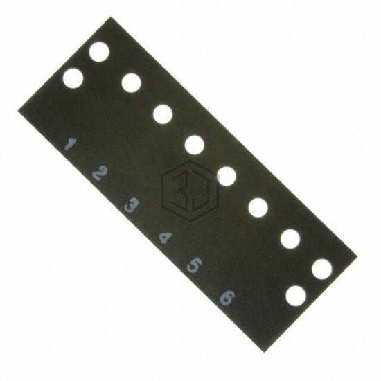 MS-6-140-Y - Cinch Connectivity Solutions - Terminal Blocks - Accessories - Marker Strips