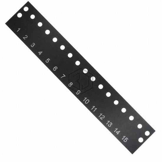 MS-15-140-Y - Cinch Connectivity Solutions - Terminal Blocks - Accessories - Marker Strips
