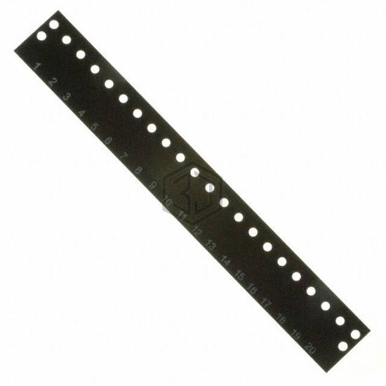 MS-20-140-Y - Cinch Connectivity Solutions - Terminal Blocks - Accessories - Marker Strips