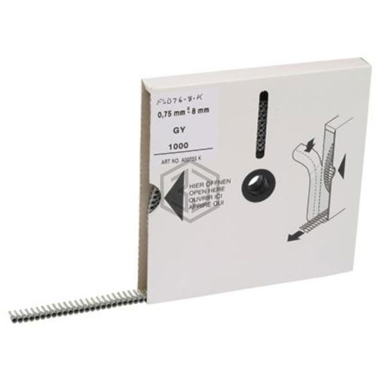 FSD78-8-K - Panduit Corp - Terminal Blocks - Accessories - Wire Ferrules