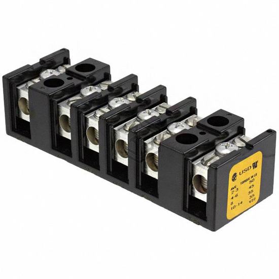 14002-6 - Eaton - Bussmann Electrical Division - Terminal Blocks - Barrier Blocks