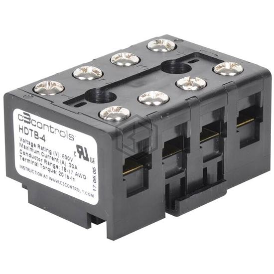 HDTB-4 - c3controls - Terminal Blocks - Barrier Blocks