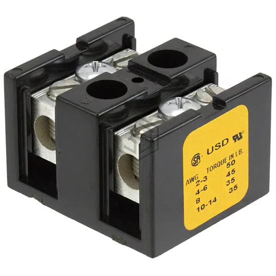 14002-2 - Eaton - Bussmann Electrical Division - Terminal Blocks - Barrier Blocks