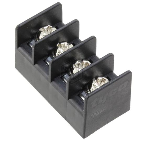 1546657-4 - TE Connectivity AMP Connectors - Terminal Blocks - Barrier Blocks