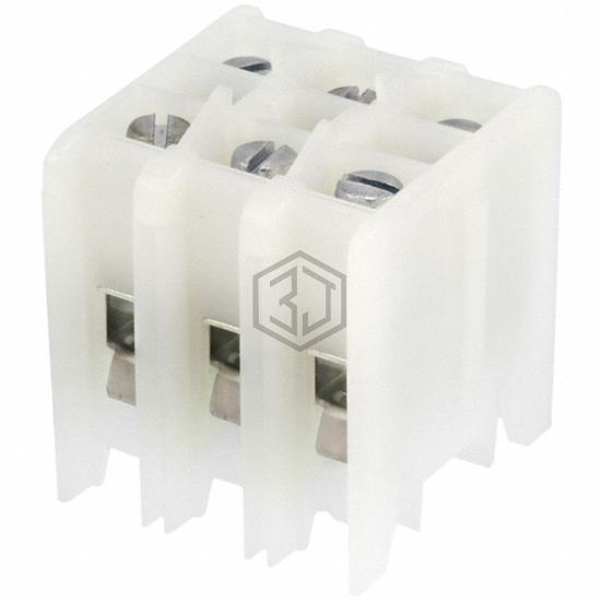 NFT3-WH - Eaton - Bussmann Electrical Division - Terminal Blocks - Barrier Blocks